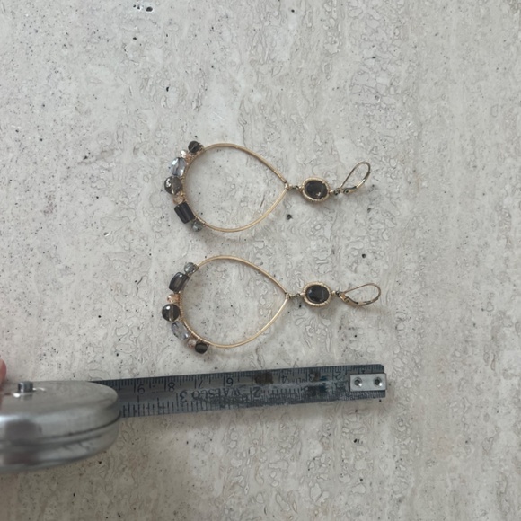 Dana Kellin - Gold and Quartz Earrings - Picture 4 of 6